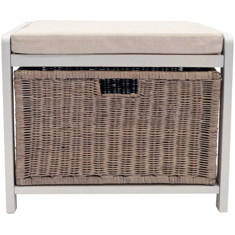 House Additions Weave Laundry Storage Bench & Reviews Wayfair.co.uk