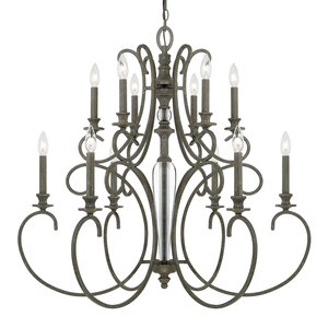 Balster 12-Light Candle-Style Chandelier