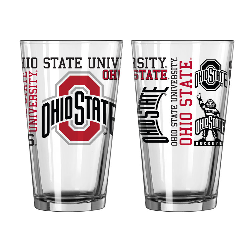 16-Ounce Boelter Brands NCAA Nebraska Cornhuskers Plastic Pint