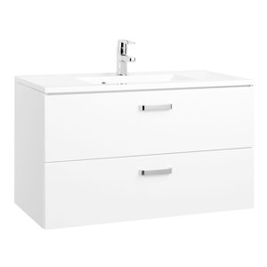 Held Möbel 90 cm Waschtisch Bologna mit Armatur