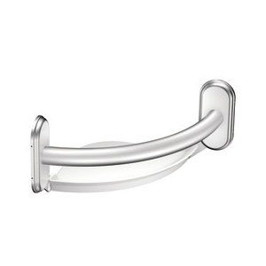 Grab Bar with Corner Shelf