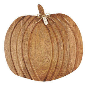 Pumpkin Wood Cheese Serving Cheese Board