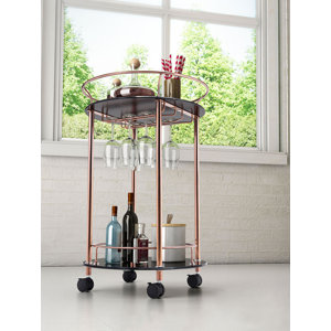 Rudisill Circular Bar Cart