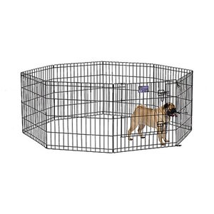 Apollo Black E-Coat Exercise Pet Pen