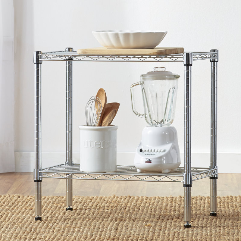Wayfair Basics™ Wayfair Basics 2 Tier Shelving Unit & Reviews Wayfair