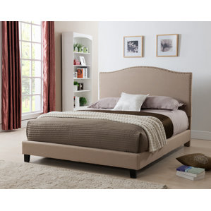 Brittany Upholstered Platform Bed by L..