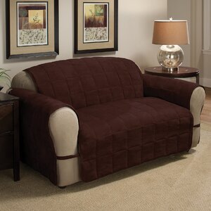 DuVig Box Cushion Loveseat Slipcover