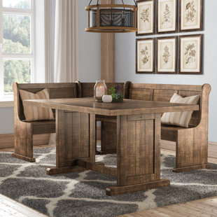 Calina Breakfast Nook Piece Dining Set Calina Breakfast Nook Piece Dining Set