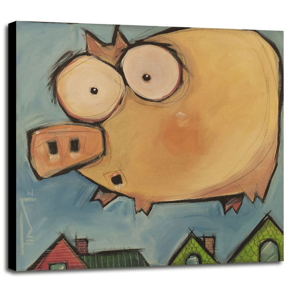 Flying Pig Picture Wayfair