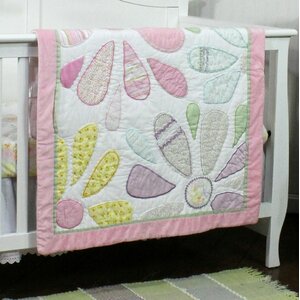 Crazy Daisy All Cotton Baby Quilt