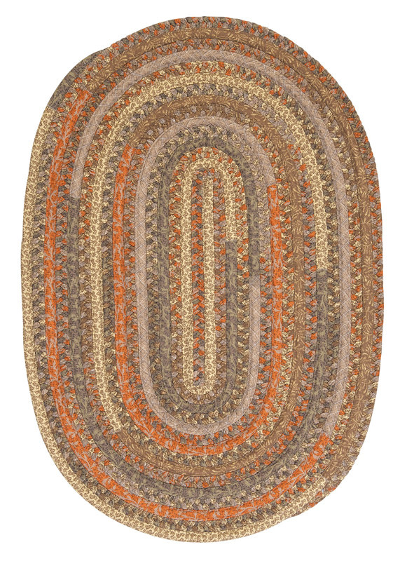 Colonial Mills Print Party Ovals Brown Area Rug & Reviews Wayfair