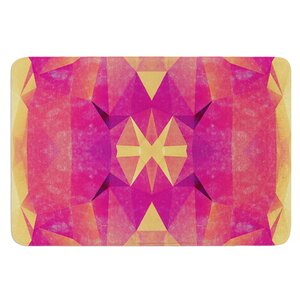 Retro Geometrie by Nika Martinez Bath Mat