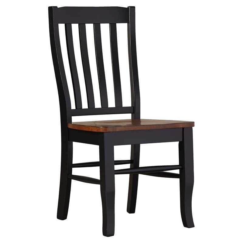 Courtdale Back Solid Wood Dining Chair & Reviews | Birch Lane