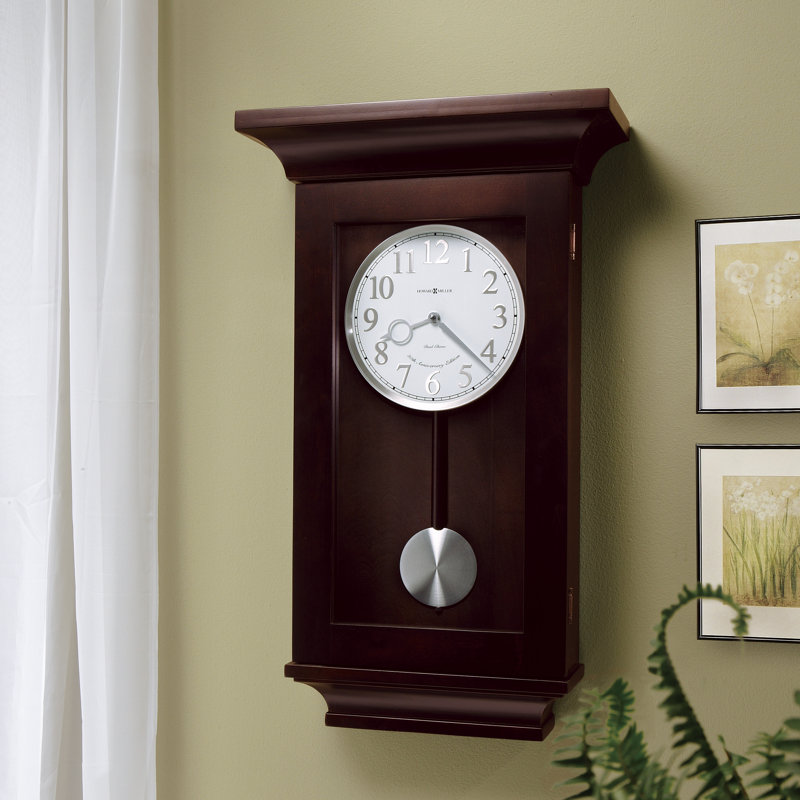Howard Miller Chiming Quartz Gerrit Wall Clock & Reviews Wayfair