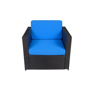 Wicker Patio Swivel Chair Wayfair Quickview