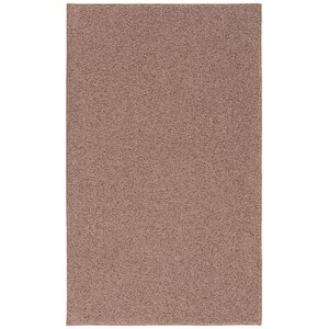 Room Accent Cinnamon Brown Area Rug