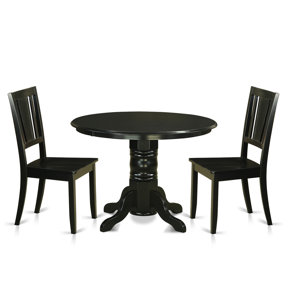 Shelton 3 Piece Dining Set by Wooden Importers