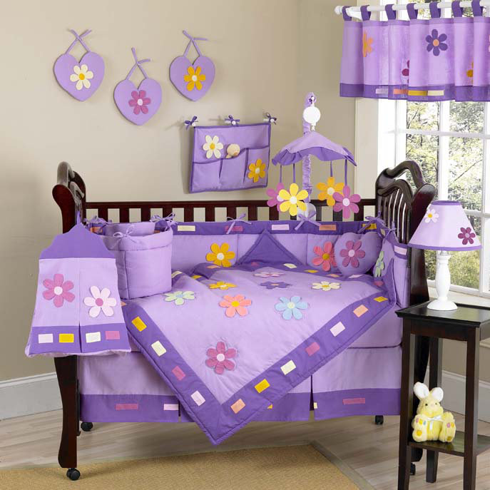 Sweet Jojo Designs Danielle's Daisies 9 Piece Crib Bedding Set Wayfair