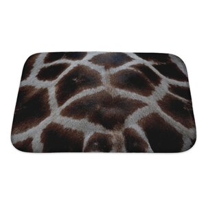 Animals Skin of Giraffe Bath Rug