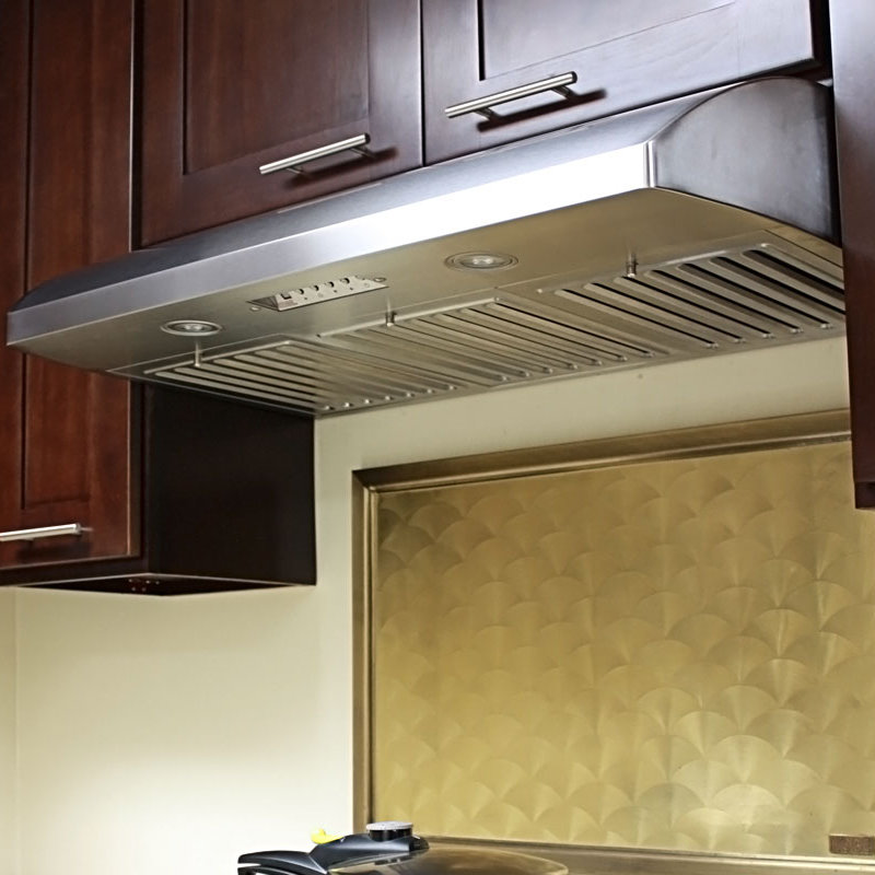 Kobe Range Hoods 30" Deluxe 640 CFM Ducted Under Range Hood