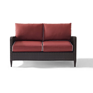 Outdoor Sofas Joss Main Mosca Patio Loveseat With Cushions