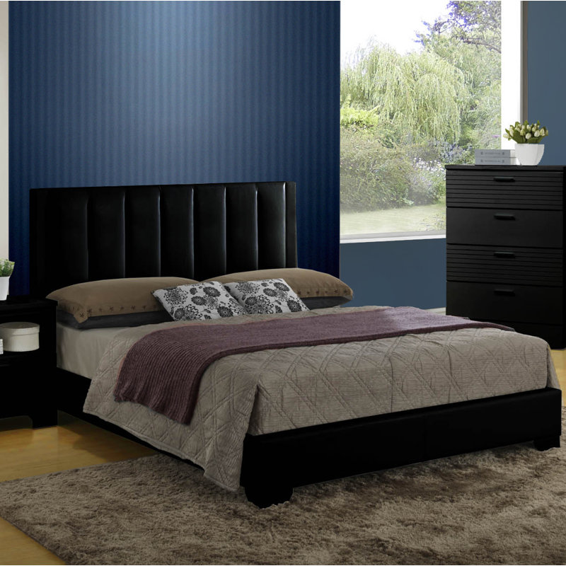 Wildon Home Moderno Upholstered Platform Bed Wayfair