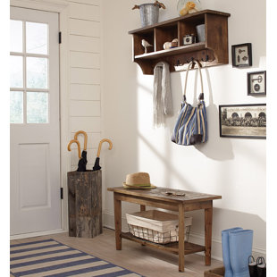 Coat Hook And Bench Set Wayfair Nagel Wall Mounted Coat Rack With Bench