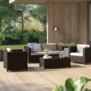 Farmhouse Rustic Wicker Outdoor Furniture Birch Lane Quickview