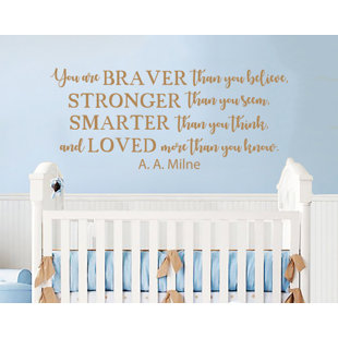 Winnie The Pooh Wall Decals Wayfair Winnie The Pooh Quote Mural Wall Decal