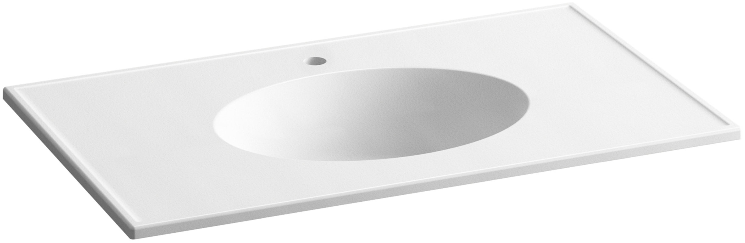 Kohler Ceramic Impressions Ceramic Rectangular Drop-In Bathroom Kohler Ceramic Impressions Ceramic Rectangular Drop-In Bathroom