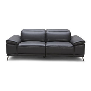 Htl Leather Sofa Wayfair Carnegie Leather Reclining Sofa