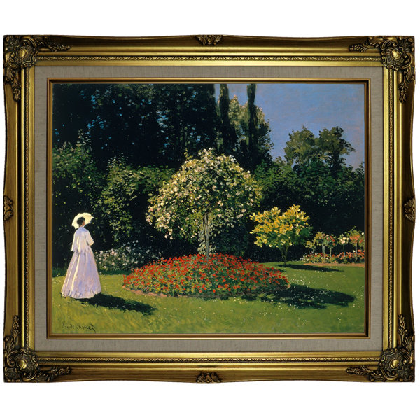 Historic Art Gallery Women In The Garden 2 By Claude Monet