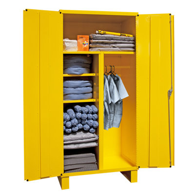 Mop And Broom Storage Cabinet | Wayfair