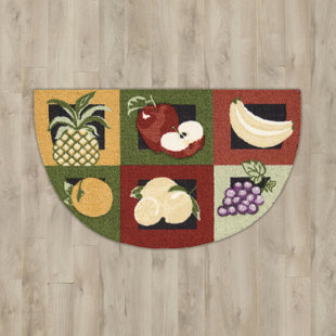 Kitchen Slice Rugs Wayfair Callanish Fruits Slice Area Rug