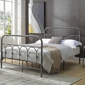 Boris Metal Platform Bed