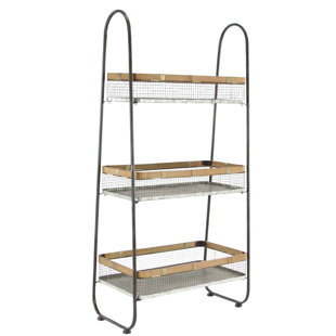 3 Tiered Basket Floor Stand Wayfair 3 Tier Basket Stand