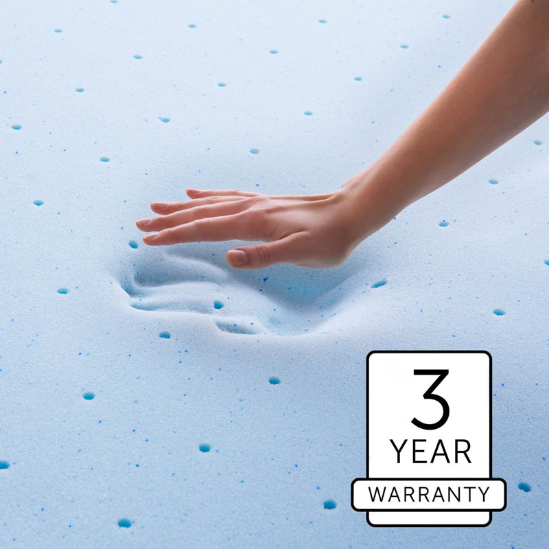 Brookside 2.5" Gel Memory Foam Mattress Topper & Reviews Wayfair