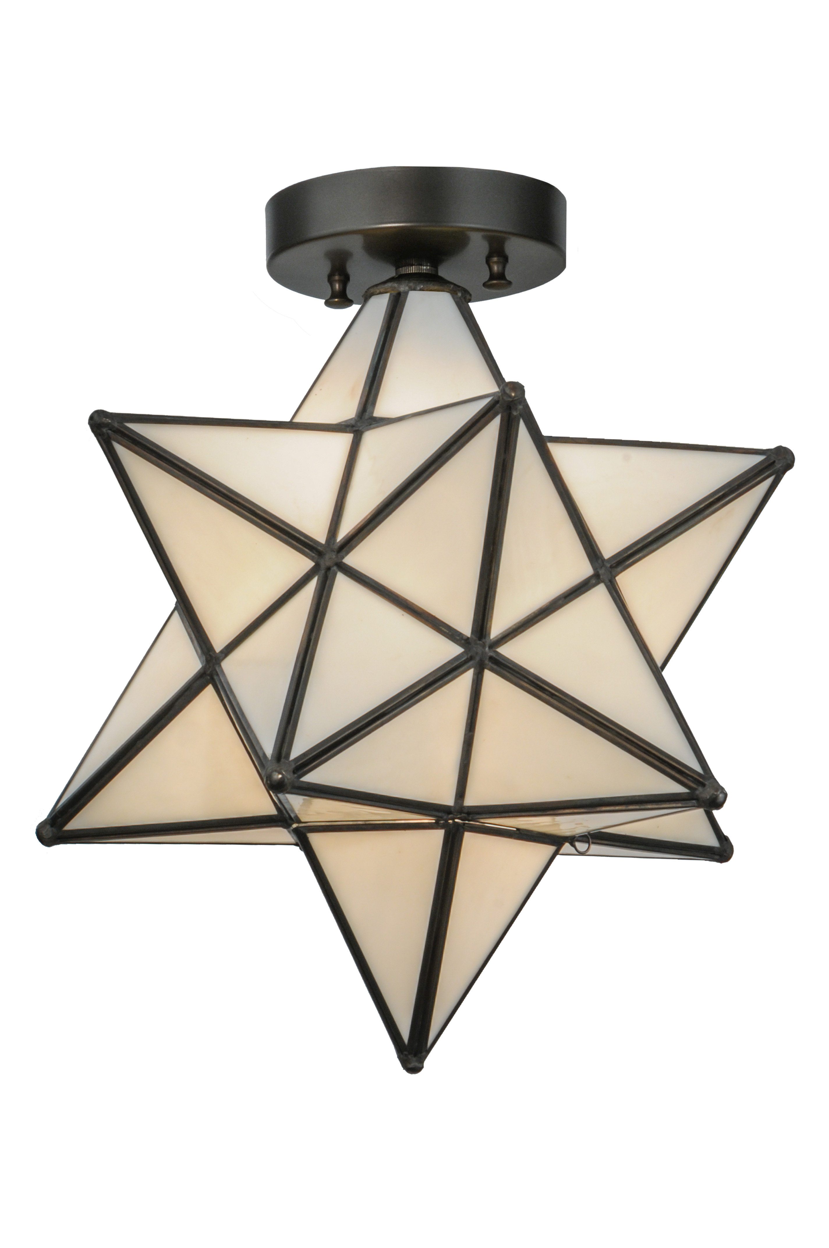 Meyda Tiffany Moravian Star 1 Light Flush Mount Wayfair