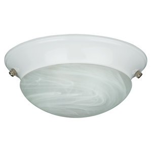 2-Light Bowl Ceiling Fan Light Kit