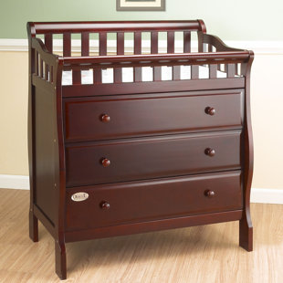 Tall Dresser With Deep Drawers Wayfair 3 Drawer Changing Dresser