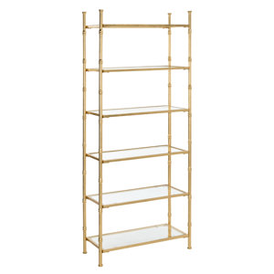Kien 6 Tier Etagere Bookcase