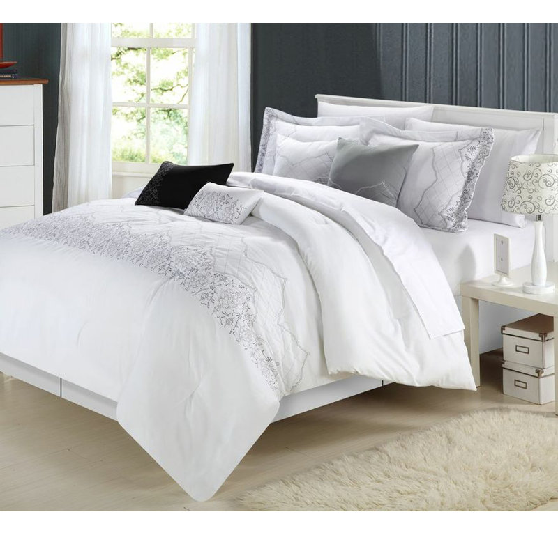 Chic Home Bridal 12 Piece Comforter Set & Reviews Wayfair