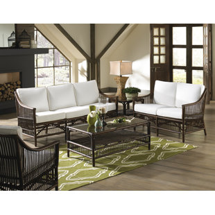 Coastal Living Room Sets You Ll Love Wayfair Bora 5 Piece Conservatory Living Room Set