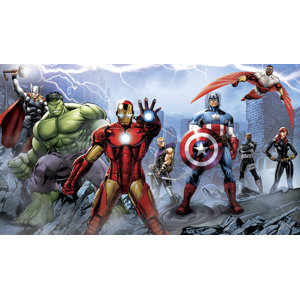 Prepasted Avengers Assemble 126' x 72