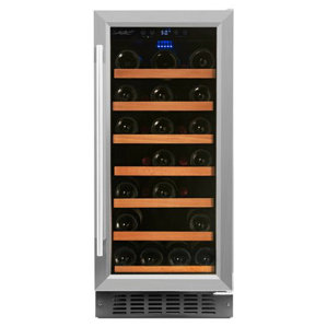 34 Bottles Single Zone Convertible Wine Cooler b..