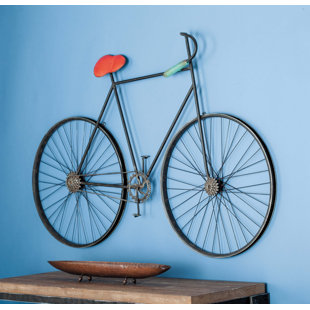 Metal Bicycle Decor Wayfair Metal Bicycle Wall Decor