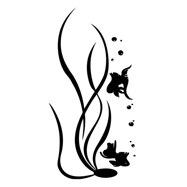 Fox Hill Trading Underwater Life Vinyl Wall Decal & Reviews Wayfair