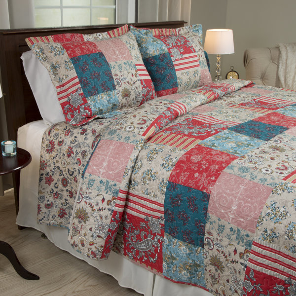 Lavish Home Mallory Quilt Set & Reviews Wayfair