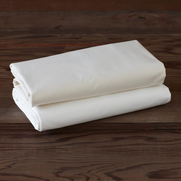 Coyuchi Percale 220 Thread Count Sheet Set & Reviews Wayfair