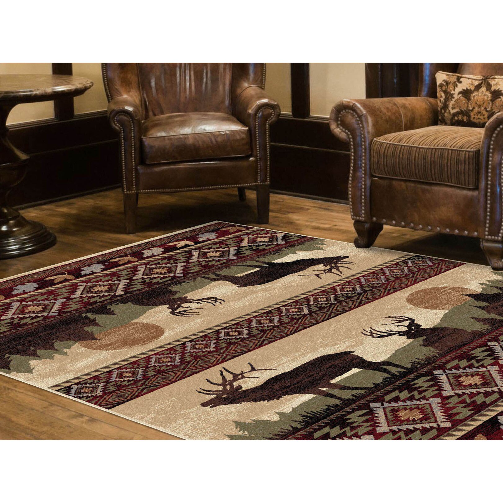 Threadbind Victor Red Brown Area Rug & Reviews